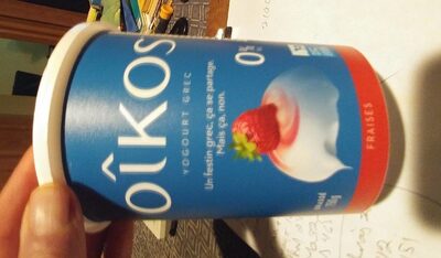 Yogourt grec 0% fraises