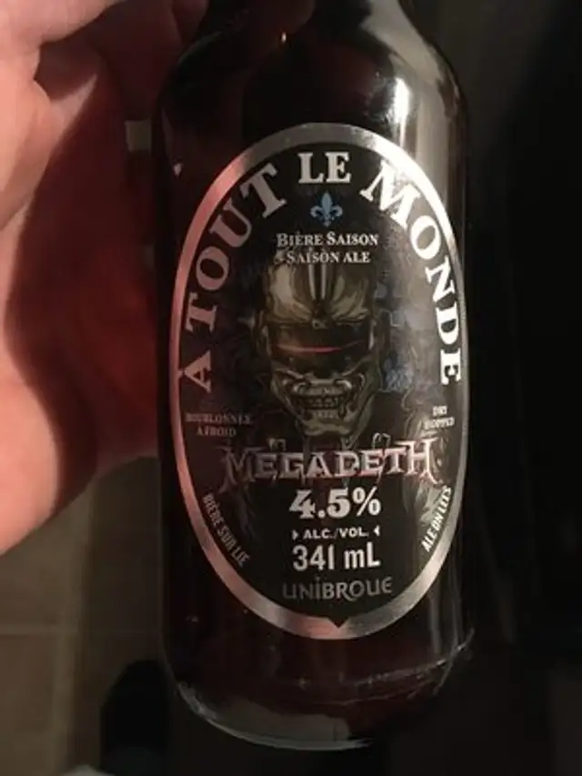 A Tout Le Monde Megadeth Bier Saison