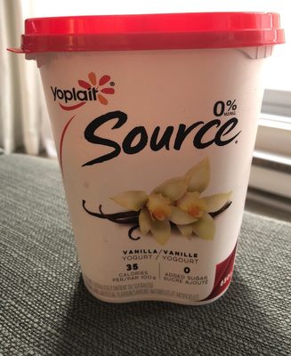 Source 0% MG Vanille