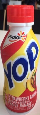 Yop strawberry banana