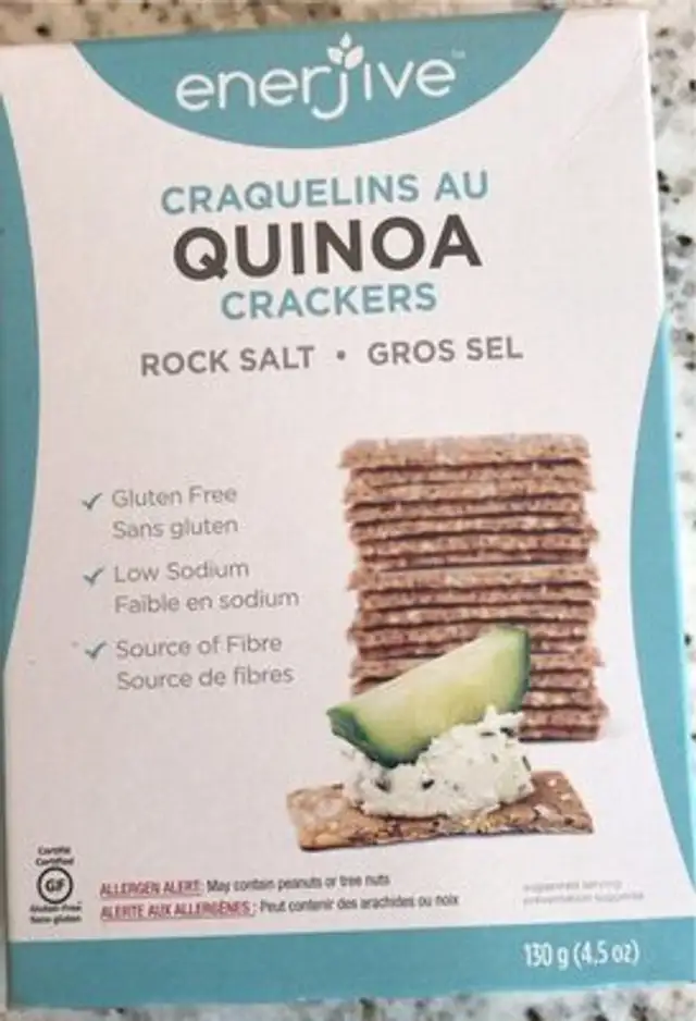 Craquelins au quinoa