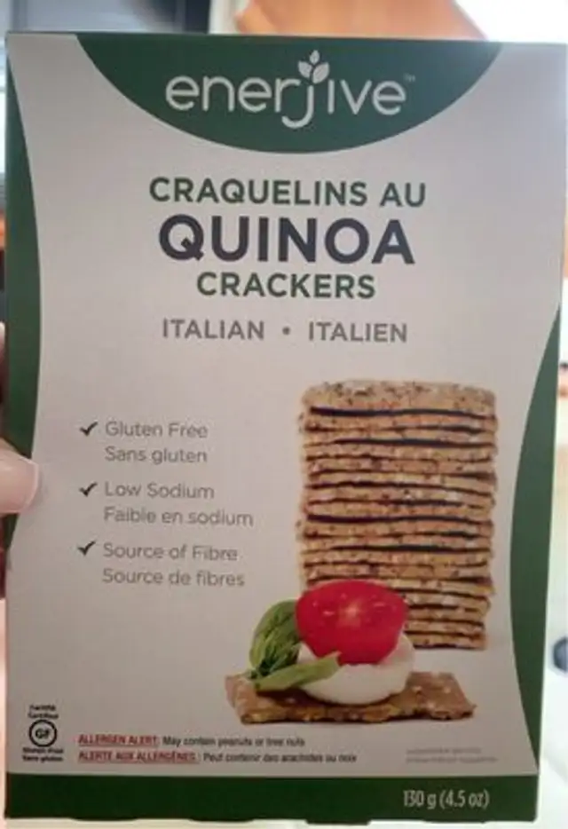 Quinoa crakers