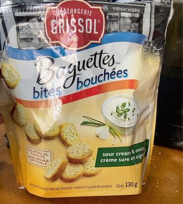 Baguettes bouchées front packaging