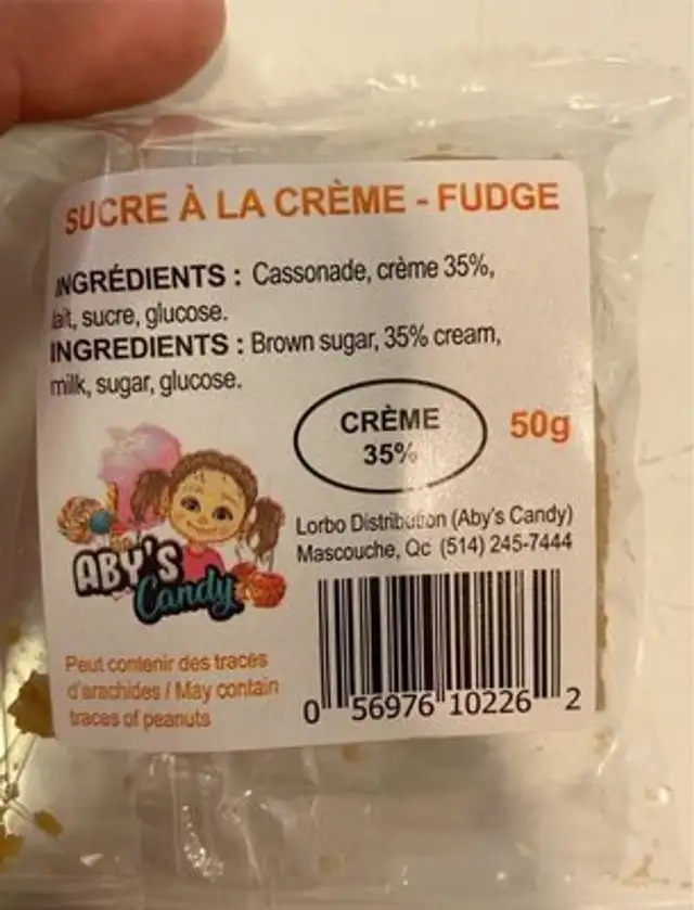 Sucre a la creme