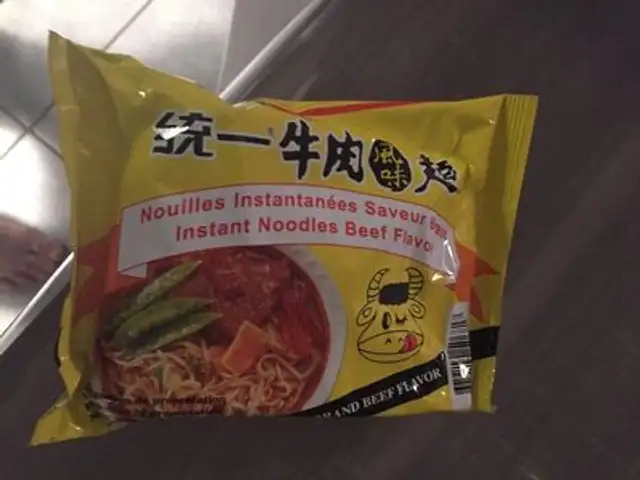 nouilles instantanées saveur bœuf