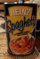 Spaghetti in tomato sauce with cheese