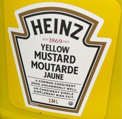 Yellow Mustard front packaging