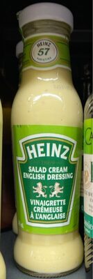 Salad cream english dressing front packaging
