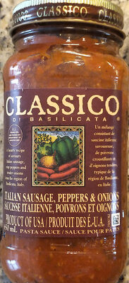 Italian Sausage, Peppers, & Onions Pasta Sauce