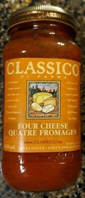 Four cheese tomato cream pasta sauce