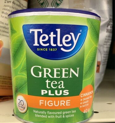 Green tea plus front packaging