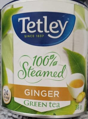 Ginger Green Tea front packaging