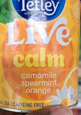 Herbal thé front packaging