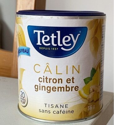 Tisane câlin citron et gingembre
