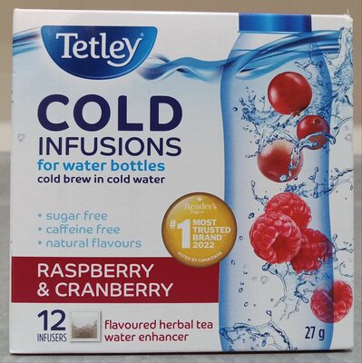 Raspberry and Cranberry Cold Infusions