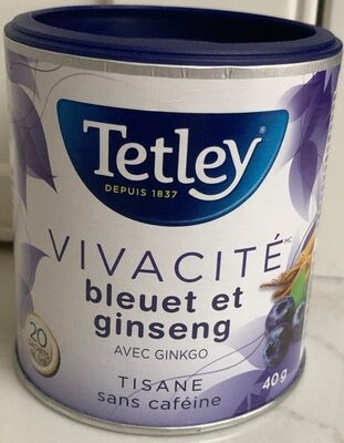 Vivacité bleuet et ginseng avec ginkgo