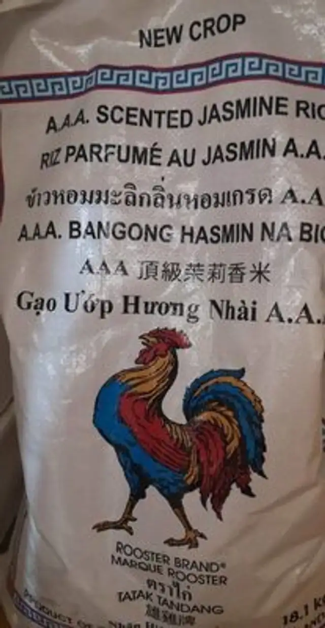 Scented jasmine rice