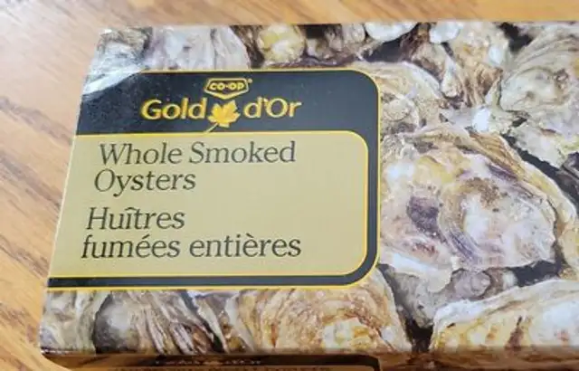 Whole Smoked Oysters