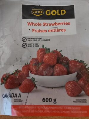 Gold Frozen Whole Strawberries