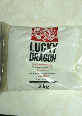 Lucky Dragon AAA Scented Jasmin Rice front packaging