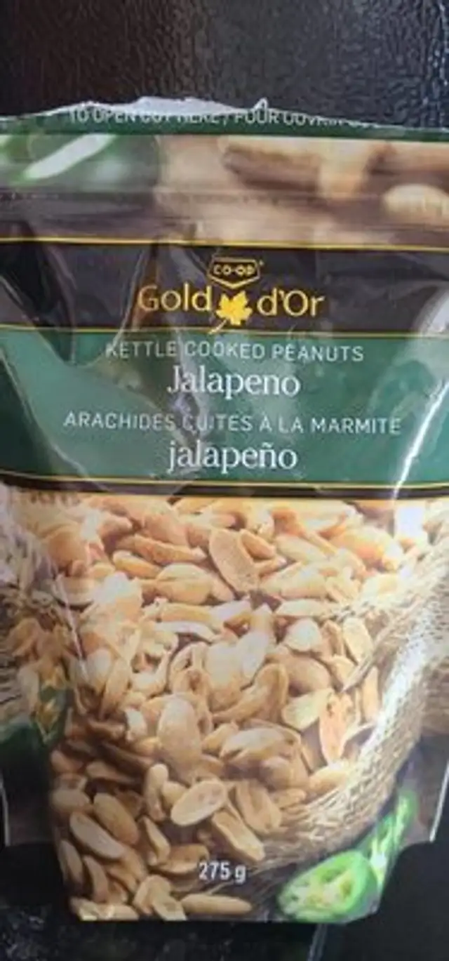 Kettle cooked peanuts Jalapeno