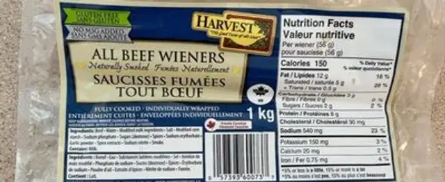 All Beef Wieners