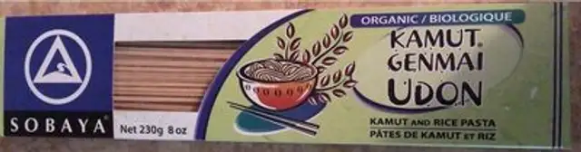 Pâte de kamut et riz biologique