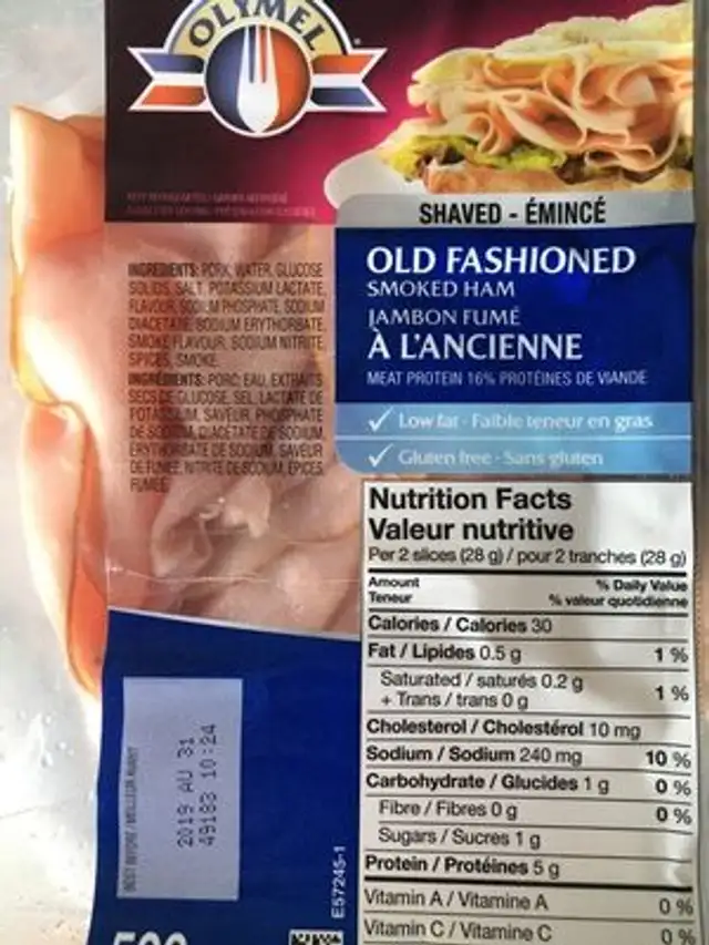 Olymel jambon fumée (Duo)