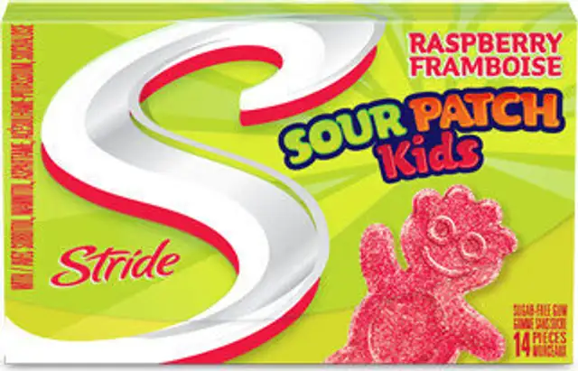 Gomme Sour Patch Kids Aux Framboises
