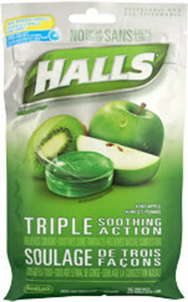 Halls Kiwi Apple