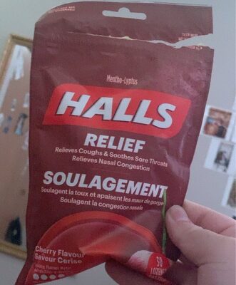 Halls saveur cerise