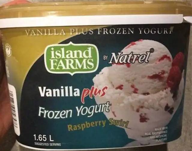 Vanilla Plus Frozen Yogurt