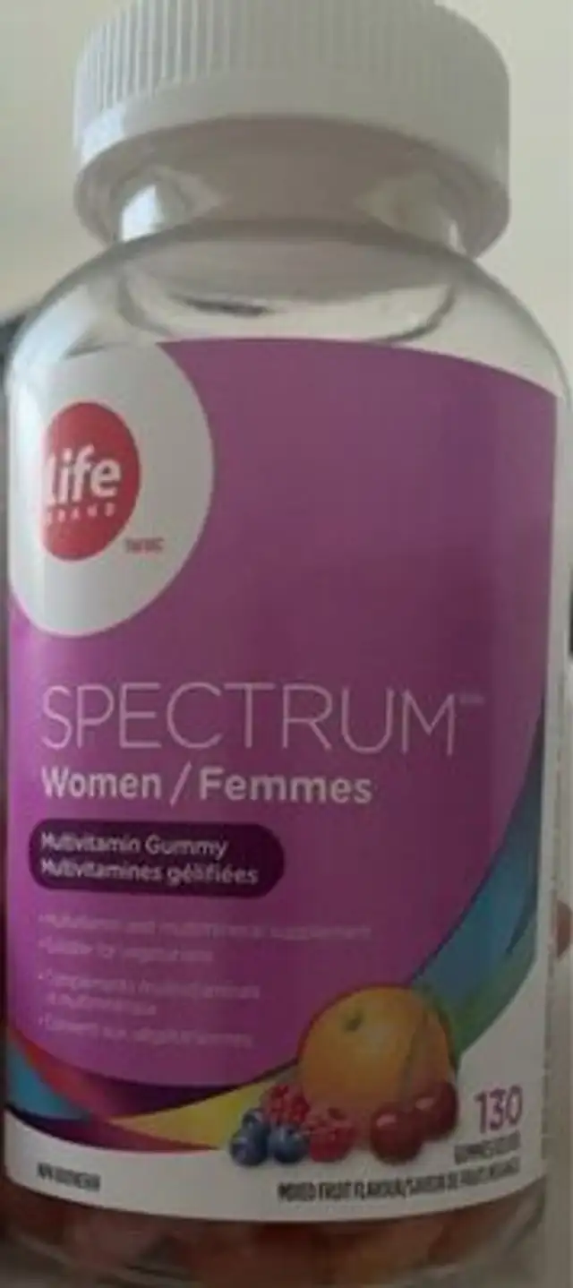 Spectrum women multivitamin gummy