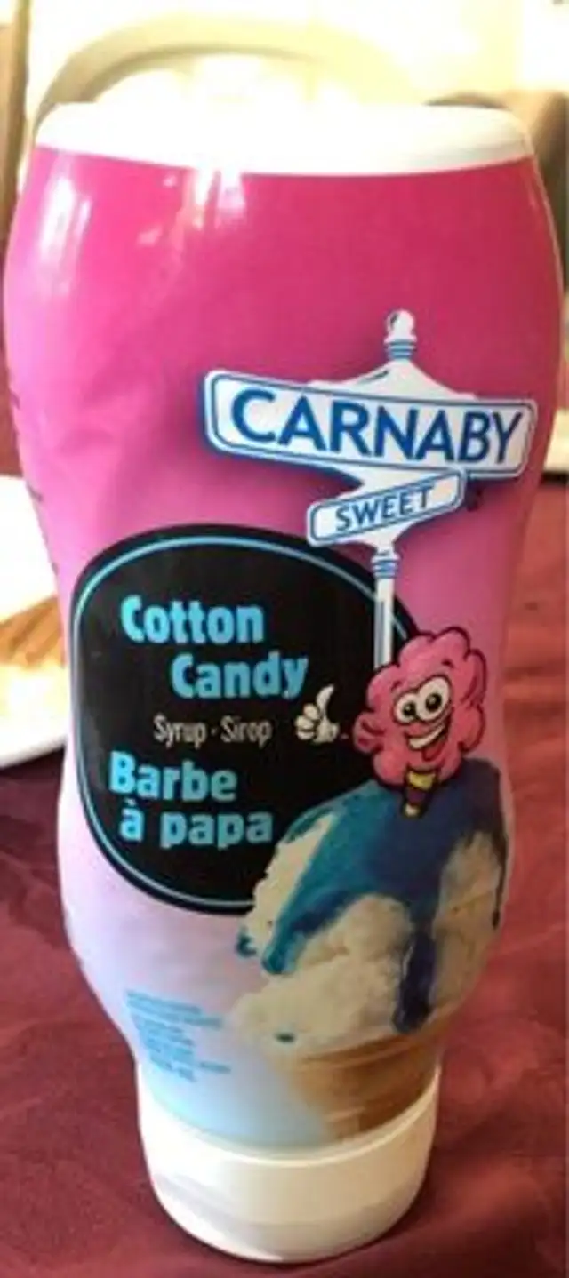 Sirop barbe à papa