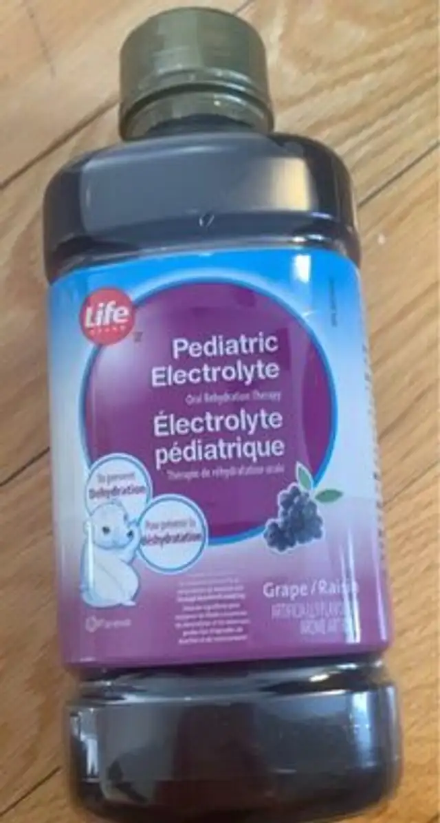 Electrolyte pediatrique