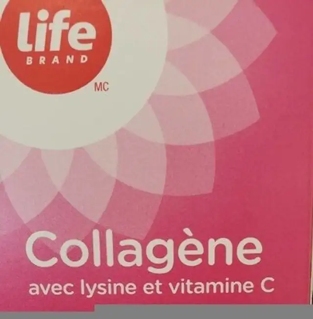 Collagène avec lysine et vitamine C