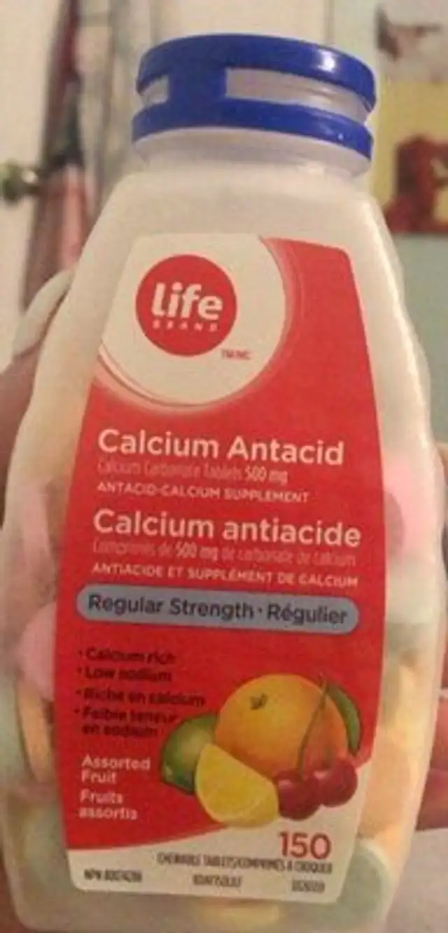 Calcium antiacide