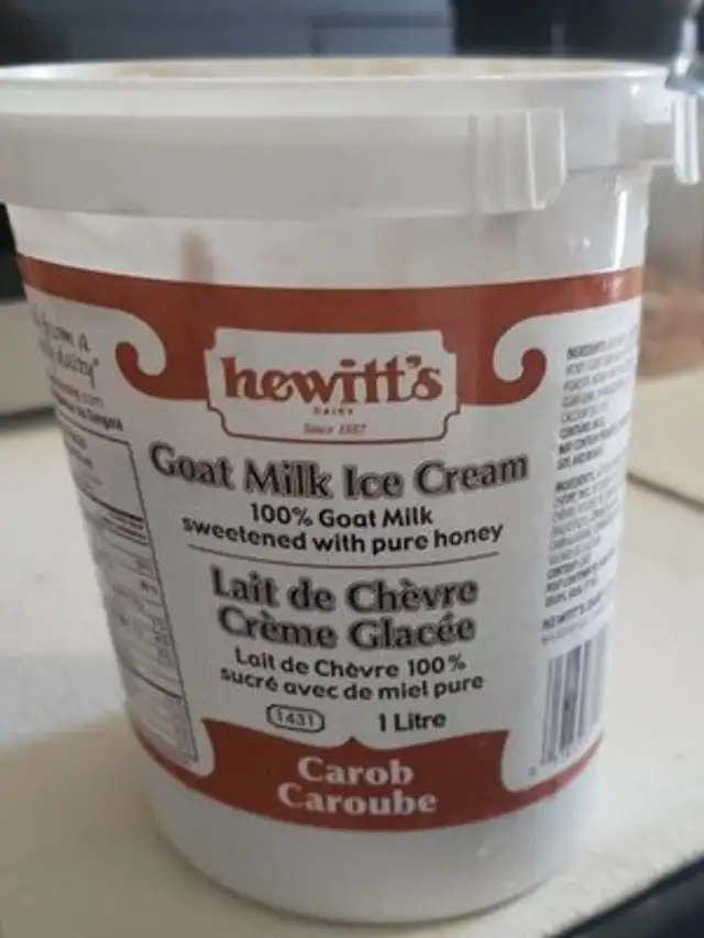 goat milk ice cream