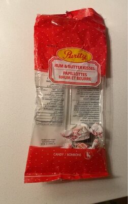 Rum & Butter Kisses front packaging