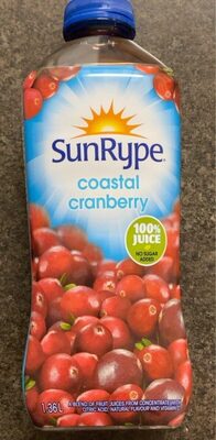 Coastal cranberry front packaging