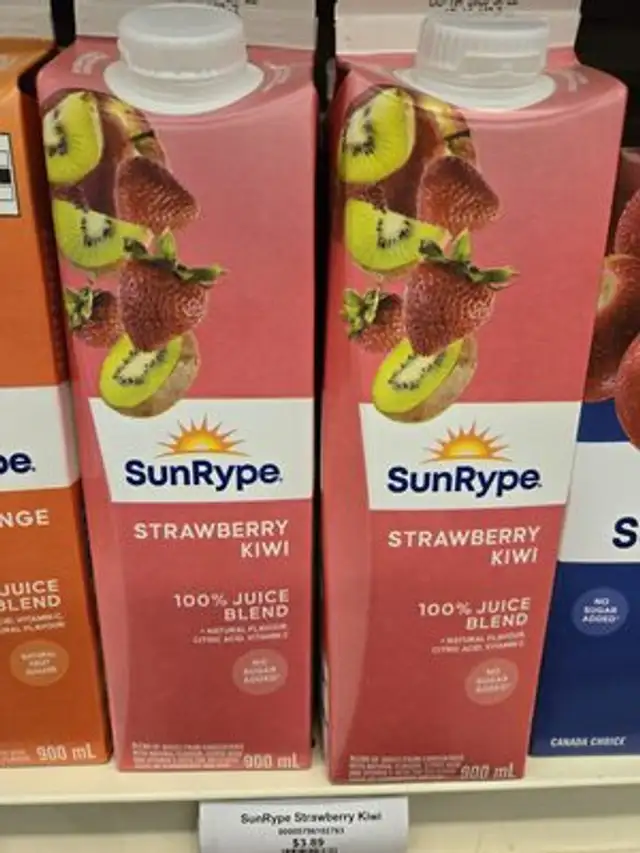 SunRype Strawberry Kiwi Juice