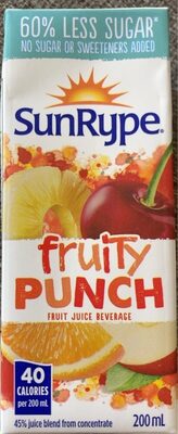 Sunrype fruity punch