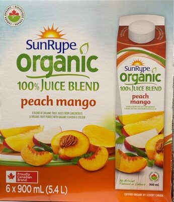 Peach Mango Juice Blend