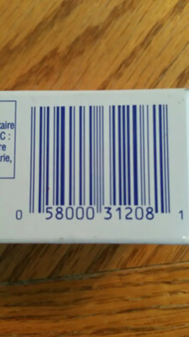 Unknown ingredients label