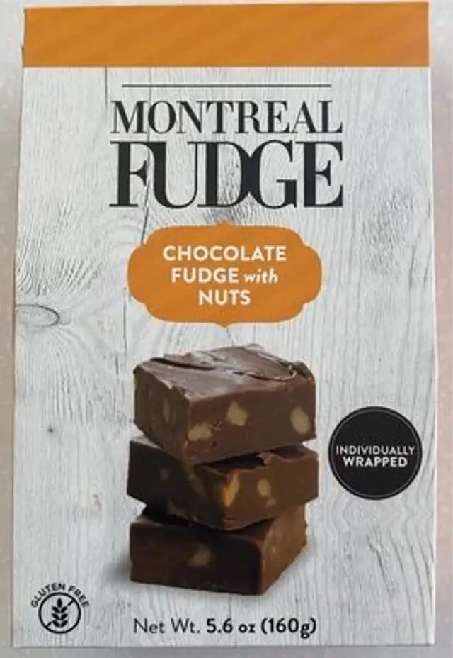 Montreal Fudge Chocolate Fudge with Nuts