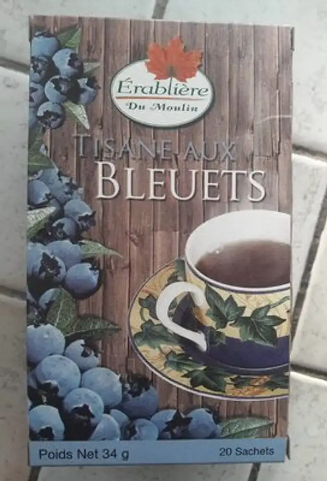 Tisane aux bleuets