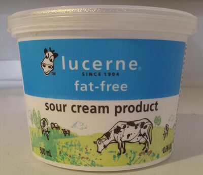 0.6% M.F. Fat Free Sour Cream Product