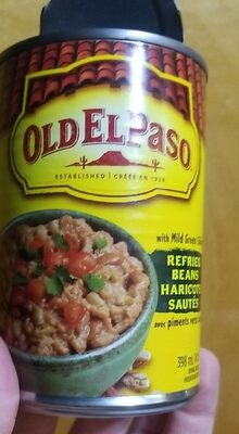 Refried beans With Green chiles
