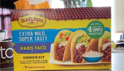 Hard taco front packaging