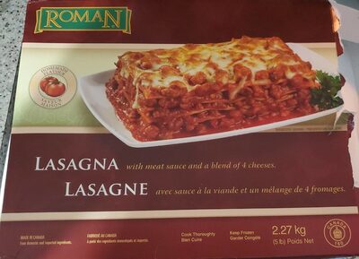 Meat and 4 cheese lasagna